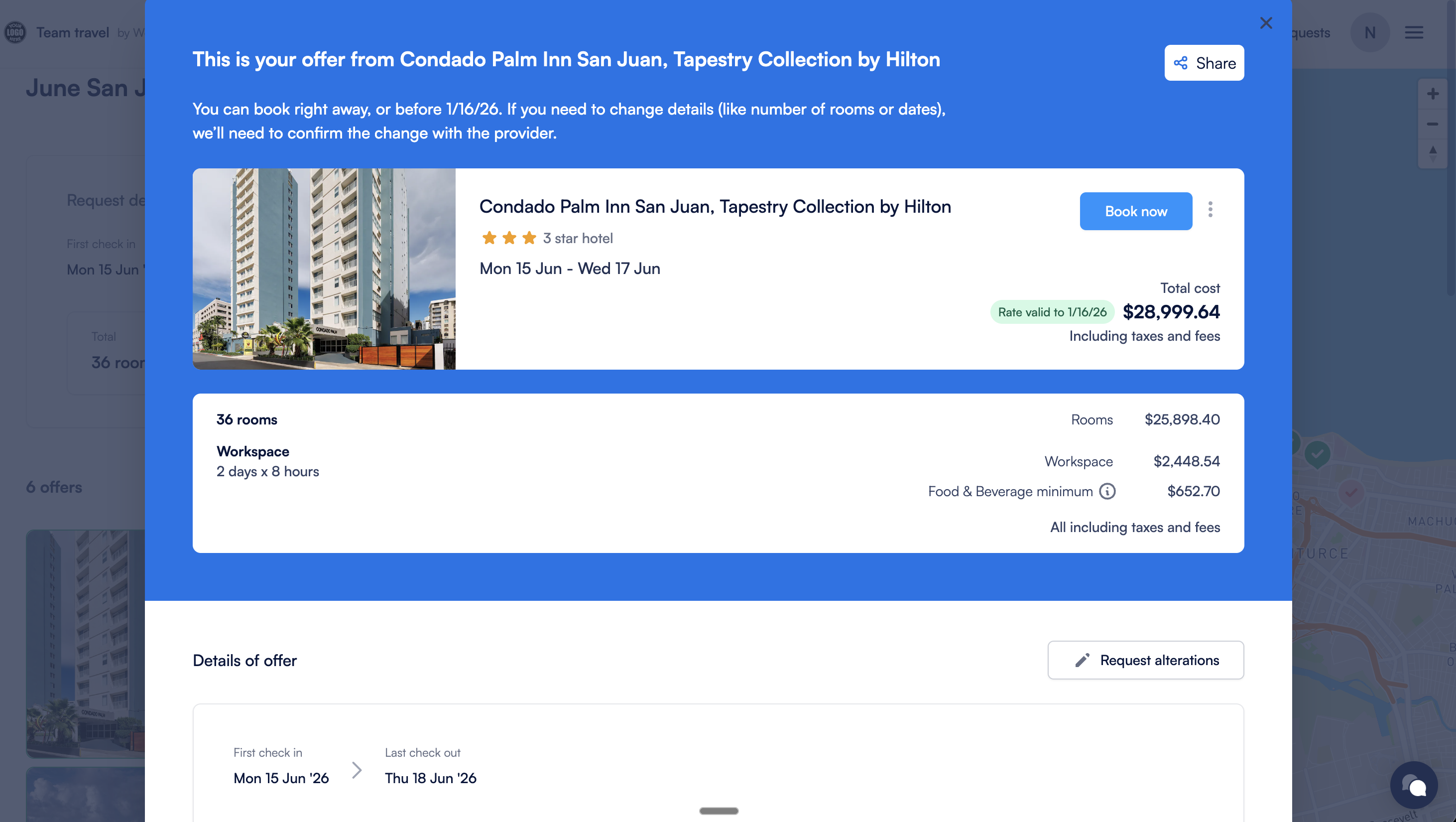 Hotel Offer Comparison